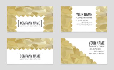 Soyut vektör düzen arka plan set. Sanat kalıp çizmek için, 