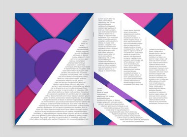 Soyut vektör düzen arka plan set