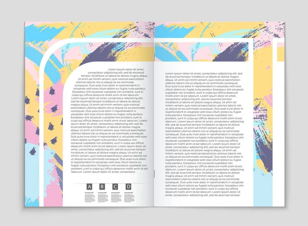 Conjunto de fundo layout vetorial abstrato —  Vetores de Stock