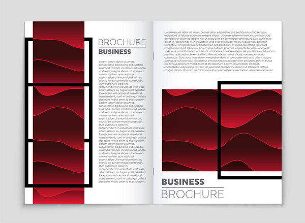 Abstract vector layout background set. For art template design, 