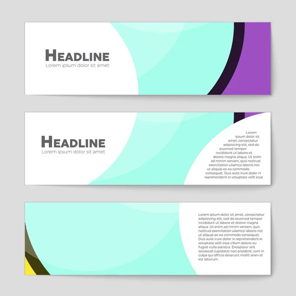 Conjunto de fundo de layout vetorial abstrato. Para design de modelo de arte , —  Vetores de Stock