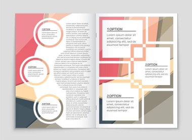 Soyut vektör düzen arka plan set. Sanat tasarım şablonu, liste, ön sayfa, mockup broşür Tema stili, afiş, fikir, kapak, kitapçık, baskı, el ilanı için kitap, boş, kartı, reklam, işareti, sayfa,, a4