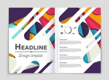 Soyut vektör düzen arka plan set. Sanat tasarım şablonu, liste, ön sayfa, mockup broşür Tema stili, afiş, fikir, kapak, kitapçık, baskı, el ilanı için kitap, boş, kartı, reklam, işareti, sayfa,, a4