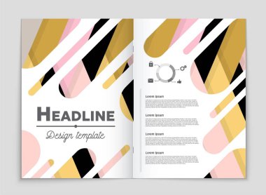 Soyut vektör düzen arka plan set. Sanat tasarım şablonu, liste, ön sayfa, mockup broşür Tema stili, afiş, fikir, kapak, kitapçık, baskı, el ilanı için kitap, boş, kartı, reklam, işareti, sayfa,, a4