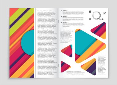 Soyut vektör düzen arka plan set. Sanat tasarım şablonu, liste, ön sayfa, mockup broşür Tema stili, afiş, fikir, kapak, kitapçık, baskı, el ilanı için kitap, boş, kartı, reklam, işareti, sayfa,, a4