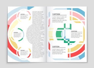 Soyut vektör düzen arka plan set. Sanat tasarım şablonu, liste, ön sayfa, mockup broşür Tema stili, afiş, fikir, kapak, kitapçık, baskı, el ilanı için kitap, boş, kartı, reklam, işareti, sayfa a4