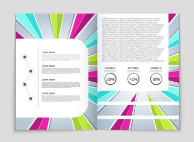 Soyut vektör düzen arka plan set. Sanat tasarım şablonu, liste, ön sayfa, mockup broşür Tema stili, afiş, fikir, kapak, kitapçık, baskı, el ilanı için kitap, boş, kartı, reklam, işareti, sayfa a4