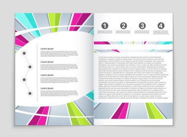 Soyut vektör düzen arka plan set. Sanat tasarım şablonu, liste, ön sayfa, mockup broşür Tema stili, afiş, fikir, kapak, kitapçık, baskı, el ilanı için kitap, boş, kartı, reklam, işareti, sayfa a4