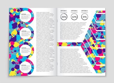 Soyut vektör düzen arka plan set. Sanat tasarım şablonu, liste, ön sayfa, mockup broşür Tema stili, afiş, fikir, kapak, kitapçık, baskı, el ilanı için kitap, boş, kartı, reklam, işareti, sayfa a4