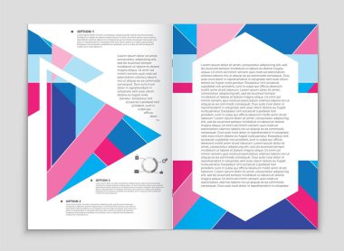 Soyut vektör düzen arka plan set. Sanat tasarım şablonu, liste, ön sayfa, mockup broşür Tema stili, afiş, fikir, kapak, kitapçık, baskı, el ilanı için kitap, boş, kartı, reklam, işareti, sayfa a4.