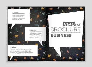 Soyut vektör düzen arka plan set. Sanat tasarım şablonu, liste, ön sayfa, mockup broşür Tema stili, afiş, fikir, kapak, kitapçık, baskı, el ilanı için kitap, boş, kartı, reklam, işareti, sayfa,, a4.