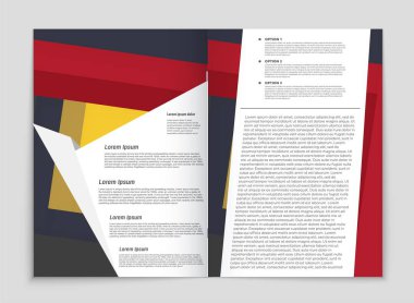 Soyut vektör düzen arka plan set. Sanat tasarım şablonu, liste, ön sayfa, mockup broşür Tema stili, afiş, fikir, kapak, kitapçık, baskı, el ilanı için kitap, boş, kartı, reklam, işareti, sayfa,, a4