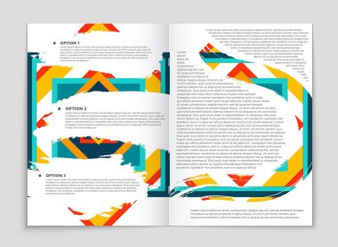 Soyut vektör düzen arka plan set. Sanat tasarım şablonu, liste, ön sayfa, mockup broşür Tema stili, afiş, fikir, kapak, kitapçık, baskı, el ilanı için kitap, boş, kartı, reklam, işareti, sayfa a4