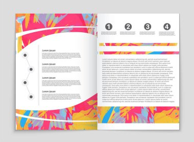 Soyut vektör düzen arka plan set. Sanat tasarım şablonu, liste, ön sayfa, mockup broşür Tema stili, afiş, fikir, kapak, kitapçık, baskı, el ilanı için kitap, boş, kartı, reklam, işareti, sayfa,, a4.