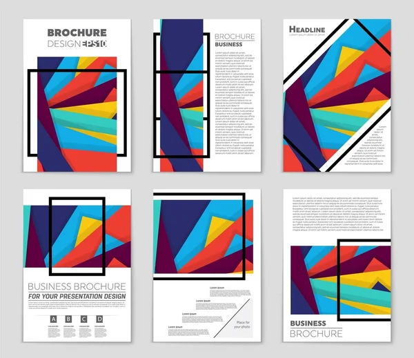 추상적인 벡터 레이아웃 배경 설정 합니다. 아트 템플릿 디자인, 목록, 프론트 페이지, 이랑 브로셔 테마 스타일, 배너, 아이디어, 커버, 소책자, 인쇄, 전단지도 서, 빈, 카드, 광고, 사인, 시트, a4 — 스톡 벡터