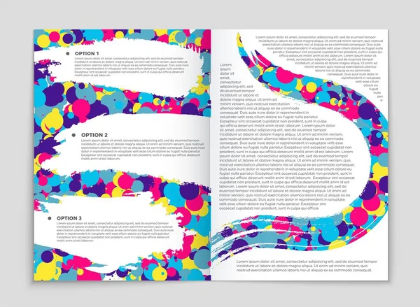 Soyut vektör düzen arka plan set. Sanat tasarım şablonu, liste, ön sayfa, mockup broşür Tema stili, afiş, fikir, kapak, kitapçık, baskı, el ilanı için kitap, boş, kartı, reklam, işareti, sayfa a4