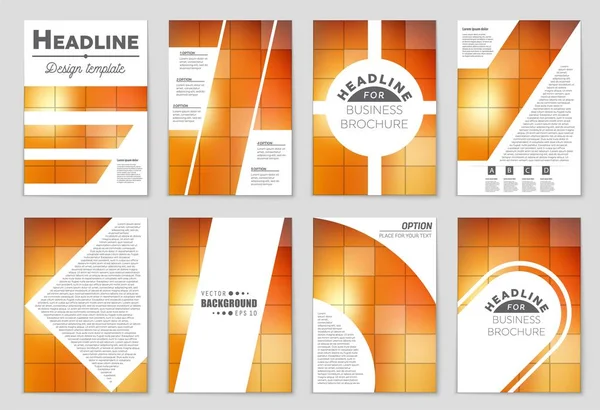 Ensemble d'arrière-plan vectoriel abstrait. Pour la conception de modèle d'art, liste, page couverture, maquette style de thème de brochure, bannière, idée, couverture, livret, impression, flyer, livre, blanc, carte, annonce, signe, feuille, a4 — Image vectorielle