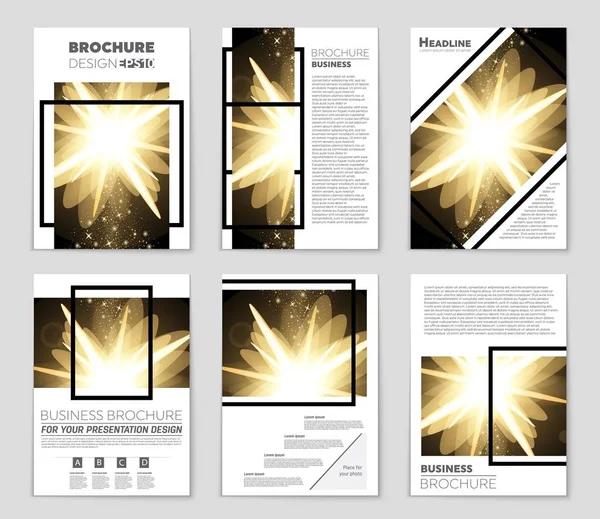 Hintergrundset für abstrakte Vektorlayouts. für Art Template Design, Liste, Titelseite, Mockup Broschüre Themenstil, Banner, Idee, Cover, Booklet, Druck, Flyer, Buch, Blanko, Karte, Anzeige, Schild, Blatt,, A4. — Stockvektor