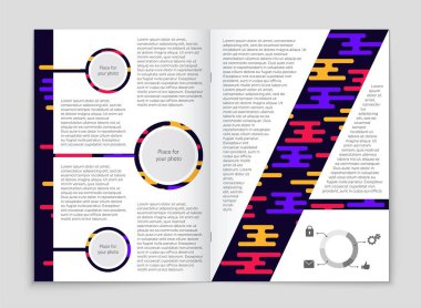 Soyut vektör düzen arka plan set. Sanat tasarım şablonu, liste, ön sayfa, mockup broşür Tema stili, afiş, fikir, kapak, kitapçık, baskı, el ilanı için kitap, boş, kartı, reklam, işareti, sayfa a4