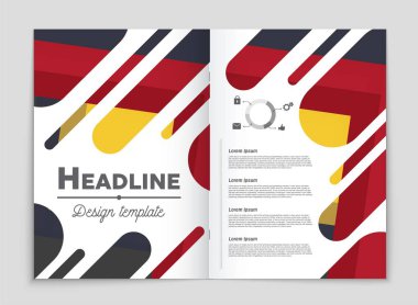 Soyut vektör düzen arka plan set. Sanat tasarım şablonu, liste, ön sayfa, mockup broşür Tema stili, afiş, fikir, kapak, kitapçık, baskı, el ilanı için kitap, boş, kartı, reklam, işareti, sayfa,, a4