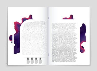 Soyut vektör düzen arka plan set. Sanat tasarım şablonu, liste, ön sayfa, mockup broşür Tema stili, afiş, fikir, kapak, kitapçık, baskı, el ilanı için kitap, boş, kartı, reklam, işareti, sayfa,, a4.