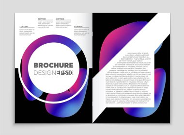 Soyut vektör düzen arka plan set. Sanat tasarım şablonu, liste, ön sayfa, mockup broşür Tema stili, afiş, fikir, kapak, kitapçık, baskı, el ilanı için kitap, boş, kartı, reklam, işareti, sayfa,, a4.