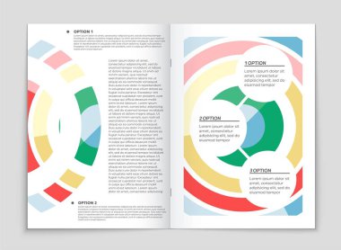 Soyut vektör düzen arka plan set. Sanat tasarım şablonu, liste, ön sayfa, mockup broşür Tema stili, afiş, fikir, kapak, kitapçık, baskı, el ilanı için kitap, boş, kartı, reklam, işareti, sayfa a4