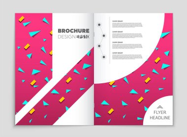 Soyut vektör düzen arka plan set. Sanat tasarım şablonu, liste, ön sayfa, mockup broşür Tema stili, afiş, fikir, kapak, kitapçık, baskı, el ilanı için kitap, boş, kartı, reklam, işareti, sayfa,, a4.