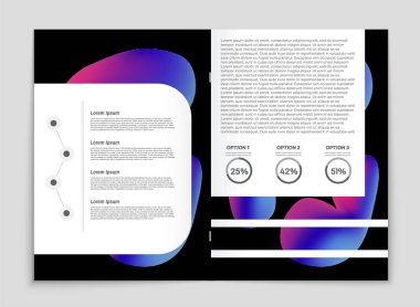 Soyut vektör düzen arka plan set. Sanat tasarım şablonu, liste, ön sayfa, mockup broşür Tema stili, afiş, fikir, kapak, kitapçık, baskı, el ilanı için kitap, boş, kartı, reklam, işareti, sayfa,, a4.