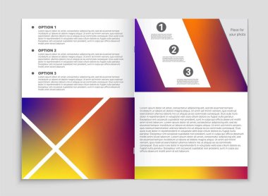 Soyut vektör düzen arka plan set. Sanat tasarım şablonu, liste, sayfa, mockup broşür Tema stili, afiş, fikir, kapak, kitapçık, baskı, el ilanı için kitap, boş, kartı, reklam, işareti, sayfa,, a4