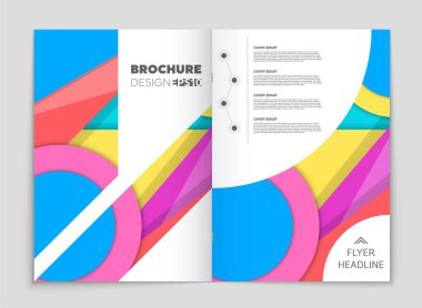 Soyut vektör düzen arka plan set. Sanat tasarım şablonu, liste, ön sayfa, mockup broşür Tema stili, afiş, fikir, kapak, kitapçık, baskı, el ilanı için kitap, boş, kartı, reklam, işareti, sayfa,, a4