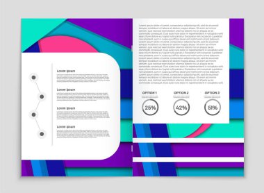 Soyut vektör düzen arka plan set. Sanat tasarım şablonu, liste, ön sayfa, mockup broşür Tema stili, afiş, fikir, kapak, kitapçık, baskı, el ilanı için kitap, boş, kartı, reklam, işareti, sayfa,, a4