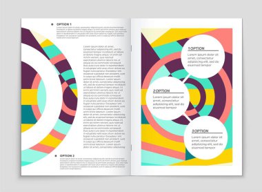 Soyut vektör düzen arka plan set. Sanat tasarım şablonu, liste, ön sayfa, mockup broşür Tema stili, afiş, fikir, kapak, kitapçık, baskı, el ilanı için kitap, boş, kartı, reklam, işareti, sayfa a4.