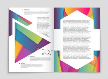 Soyut vektör düzen arka plan set. Sanat tasarım şablonu, liste, ön sayfa, mockup broşür Tema stili, afiş, fikir, kapak, kitapçık, baskı, el ilanı için kitap, boş, kartı, reklam, işareti, sayfa,, a4