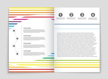 Soyut vektör düzen arka plan set. Sanat tasarım şablonu, liste, ön sayfa, mockup broşür Tema stili, afiş, fikir, kapak, kitapçık, baskı, el ilanı için kitap, boş, kartı, reklam, işareti, sayfa a4