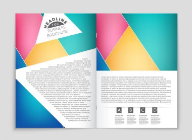 Soyut vektör düzen arka plan set. Sanat tasarım şablonu, liste, ön sayfa, mockup broşür Tema stili, afiş, fikir, kapak, kitapçık, baskı, el ilanı için kitap, boş, kartı, reklam, işareti, sayfa a4.