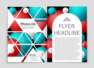 Soyut vektör düzen arka plan set. Sanat tasarım şablonu, liste, ön sayfa, mockup broşür Tema stili, afiş, fikir, kapak, kitapçık, baskı, el ilanı için kitap, boş, kartı, reklam, işareti, sayfa a4