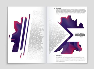 Soyut vektör düzen arka plan set. Sanat tasarım şablonu, liste, ön sayfa, mockup broşür Tema stili, afiş, fikir, kapak, kitapçık, baskı, el ilanı için kitap, boş, kartı, reklam, işareti, sayfa,, a4.