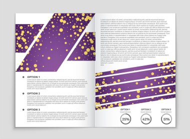 Soyut vektör düzen arka plan set. Sanat tasarım şablonu, liste, ön sayfa, mockup broşür Tema stili, afiş, fikir, kapak, kitapçık, baskı, el ilanı için kitap, boş, kartı, reklam, işareti, sayfa a4