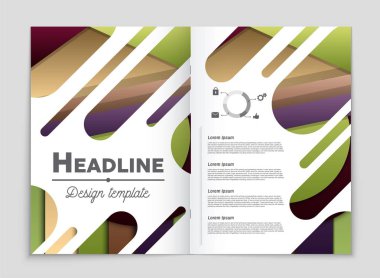 Soyut vektör düzen arka plan set. Sanat tasarım şablonu, liste, ön sayfa, mockup broşür Tema stili, afiş, fikir, kapak, kitapçık, baskı, el ilanı için kitap, boş, kartı, reklam, işareti, sayfa,, a4