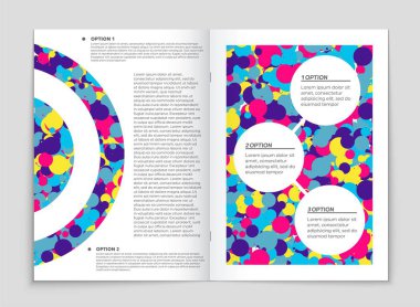 Soyut vektör düzen arka plan set. Sanat tasarım şablonu, liste, ön sayfa, mockup broşür Tema stili, afiş, fikir, kapak, kitapçık, baskı, el ilanı için kitap, boş, kartı, reklam, işareti, sayfa a4