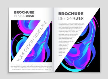 Soyut vektör düzen arka plan set. Sanat tasarım şablonu, liste, ön sayfa, mockup broşür Tema stili, afiş, fikir, kapak, kitapçık, baskı, el ilanı için kitap, boş, kartı, reklam, işareti, sayfa,, a4.