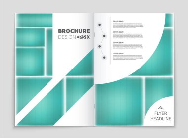 Soyut vektör düzen arka plan set. Sanat tasarım şablonu, liste, ön sayfa, mockup broşür Tema stili, afiş, fikir, kapak, kitapçık, baskı, el ilanı için kitap, boş, kartı, reklam, işareti, sayfa a4.