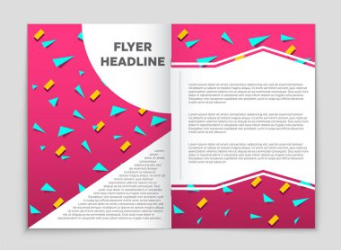 Soyut vektör düzen arka plan set. Sanat tasarım şablonu, liste, ön sayfa, mockup broşür Tema stili, afiş, fikir, kapak, kitapçık, baskı, el ilanı için kitap, boş, kartı, reklam, işareti, sayfa,, a4.