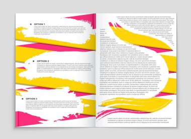 Soyut vektör düzen arka plan set. Sanat tasarım şablonu, liste, ön sayfa, mockup broşür Tema stili, afiş, fikir, kapak, kitapçık, baskı, el ilanı için kitap, boş, kartı, reklam, işareti, sayfa a4