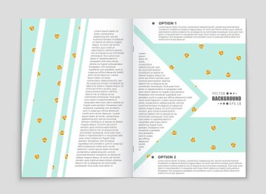 Soyut vektör düzen arka plan set. Sanat tasarım şablonu, liste, ön sayfa, mockup broşür Tema stili, afiş, fikir, kapak, kitapçık, baskı, el ilanı için kitap, boş, kartı, reklam, işareti, sayfa,, a4.