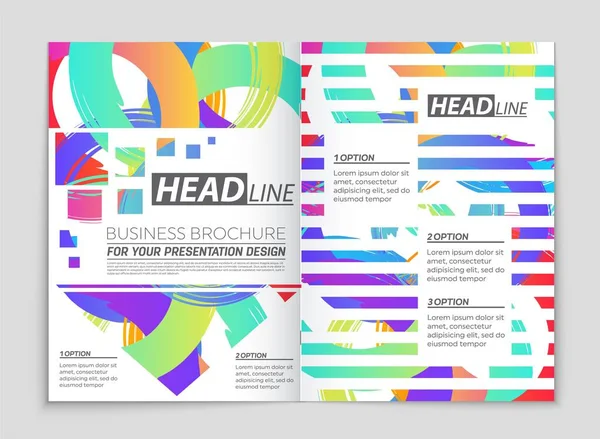 Soyut vektör düzen arka plan set. Sanat tasarım şablonu, liste, ön sayfa, mockup broşür Tema stili, afiş, fikir, kapak, kitapçık, baskı, el ilanı için kitap, boş, kartı, reklam, işareti, sayfa,, a4.