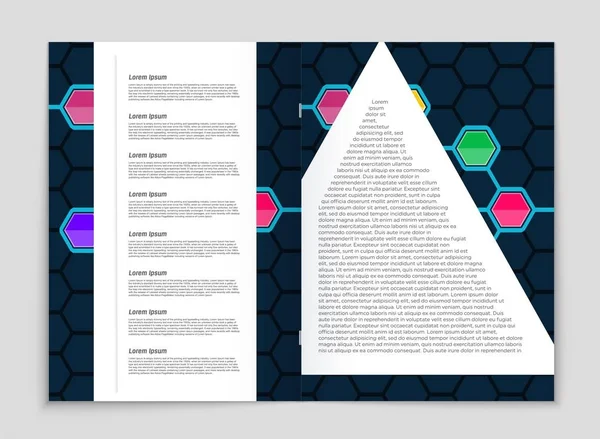 Abstract vector lay-out achtergrond instellen. Voor kunst sjabloonontwerp, lijst, voorpagina, mockup de stijl van het thema van de brochure, banner, idee, cover, boekje, print, flyer, boek, leeg, kaart, advertentie, teken, blad, a4 — Stockvector