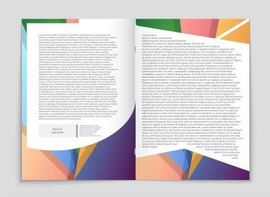 Soyut vektör düzen arka plan set. Sanat tasarım şablonu, liste, ön sayfa, mockup broşür Tema stili, afiş, fikir, kapak, kitapçık, baskı, el ilanı için kitap, boş, kartı, reklam, işareti, sayfa,, a4