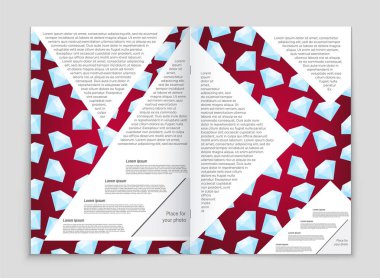 Soyut vektör düzen arka plan set. Sanat tasarım şablonu, liste, ön sayfa, mockup broşür Tema stili, afiş, fikir, kapak, kitapçık, baskı, el ilanı için kitap, boş, kartı, reklam, işareti, sayfa a4